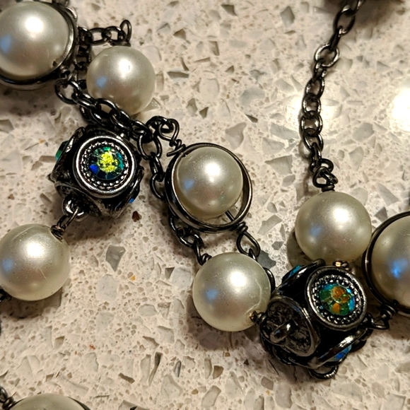 Coldwater Creek Three Layer Necklace - Picture 2 of 2